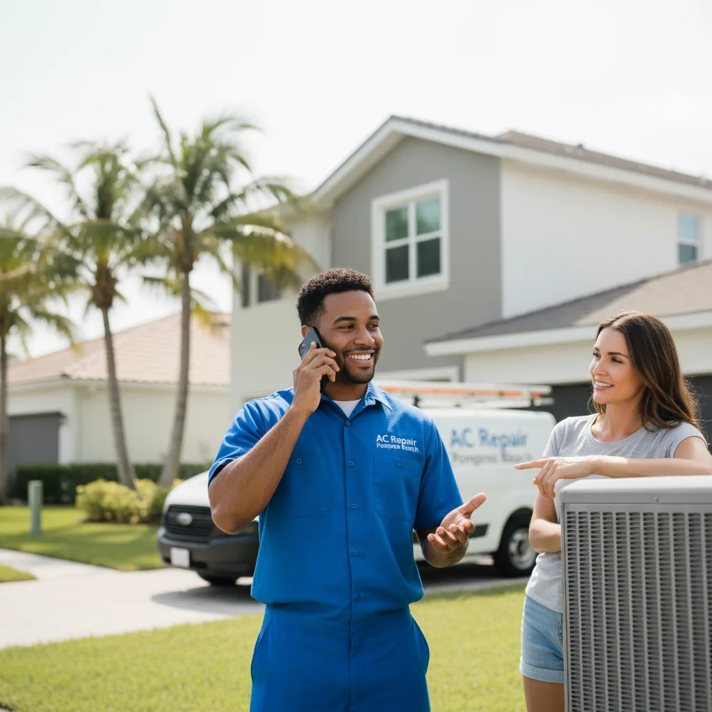 AC Repair Pompano Beach customer support in Victor